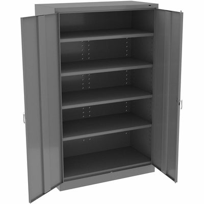 Tennsco Jumbo Storage Cabinet, Medium Gray, TNNJ2478SUMGY