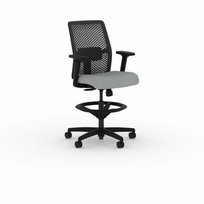 The HON Company HON Ignition 2.0 Sitting Stool, Gray, HONTSR0A0S39BST