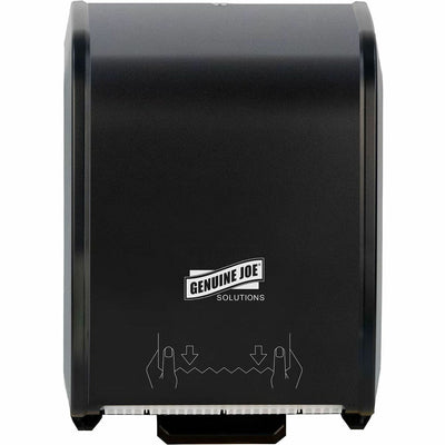Genuine Joe Touchless Towel Dispenser, Black, GJO99703