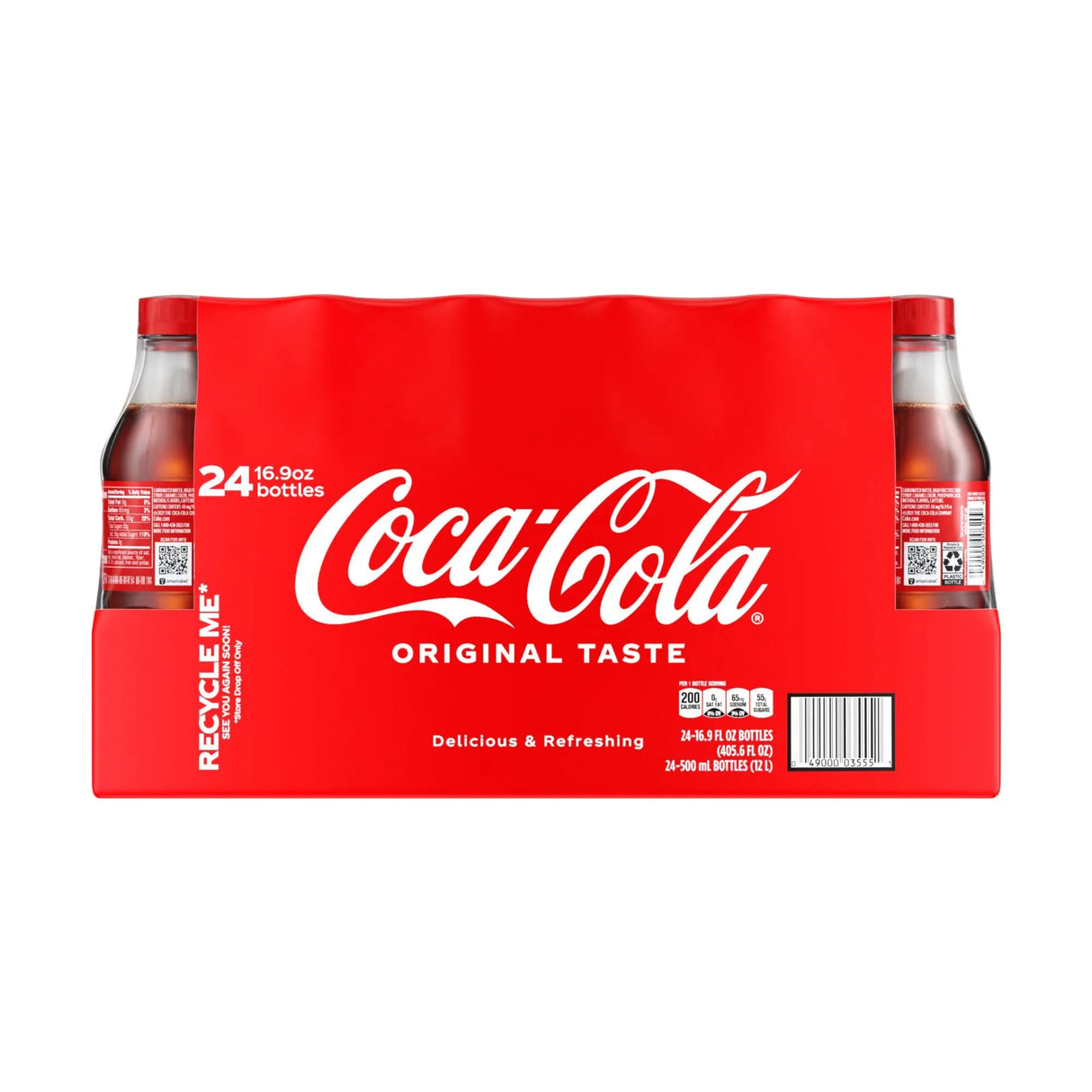 Coca-Cola Cans (24-Pack, 16.9 fl oz Each) | Iconic Refreshing Cola Coca-Cola