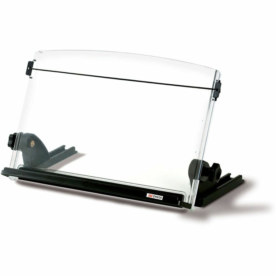 3M In-Line Adjustable Compact Document Holder, Clear — view 1