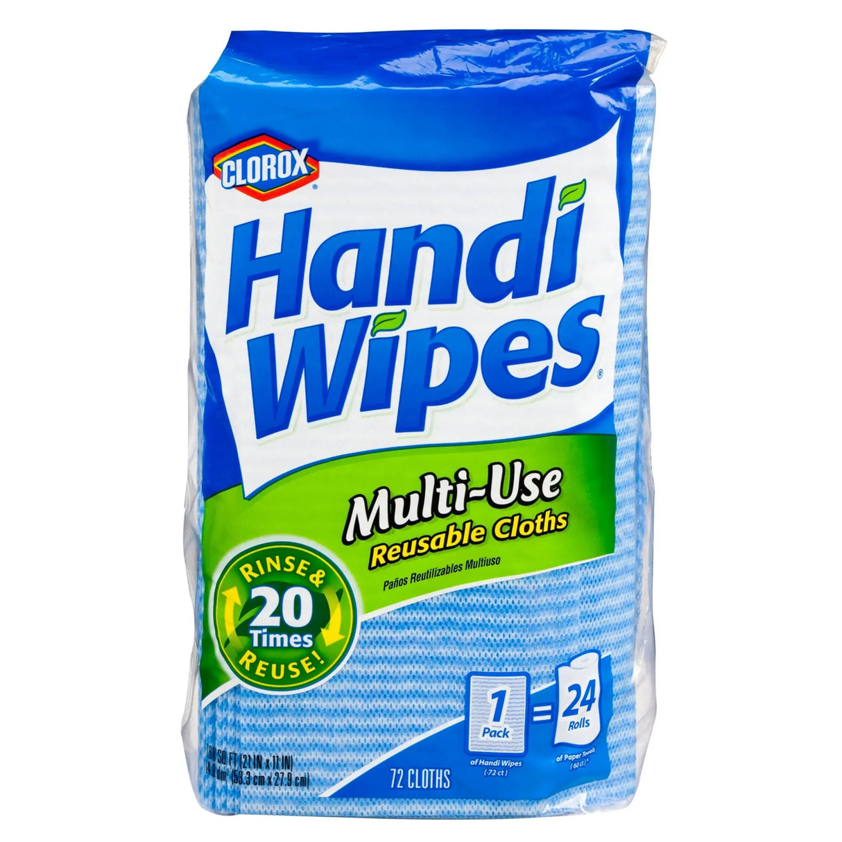 Clorox Handi Wipes (72 ct) | Antibacterial Cleaning with Reusable Convenience Clorox