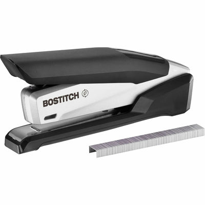 Amax Bostitch InPower Spring-Powered Antimicrobial Desktop Stapler, Black, 5EA/CT — view 1
