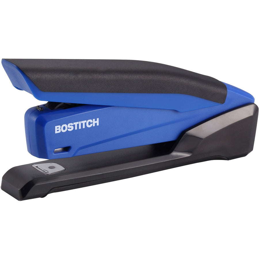 Amax Bostitch InPower Spring-Powered Antimicrobial Desktop Stapler, Blue, 5EA/PK 2PK/CT — view 1