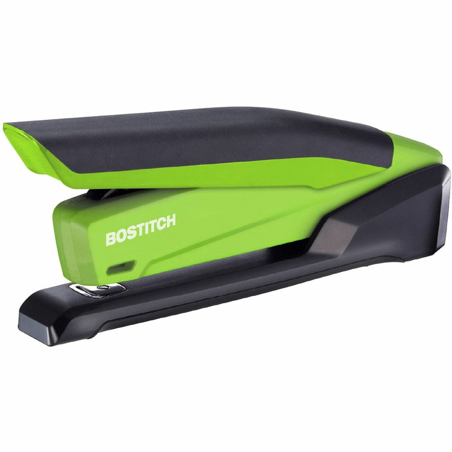 Amax Bostitch InPower Spring-Powered Antimicrobial Desktop Stapler, Green, 5EA/PK 2PK/CT — view 1