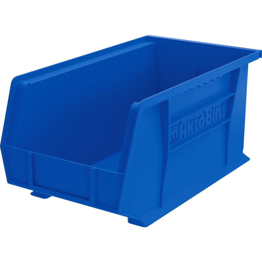 Akro-Mils Akrobins Storage Bin, 8.30" x 7", Blue, Polymer, Corrosion Proof, AKM30240B