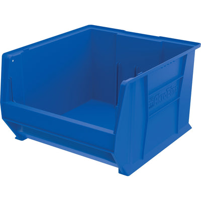 Akro-Mils Super-Size AkroBin Storage Bin, 18.4" x 12", Blue, Heavy Duty, AKM30283B