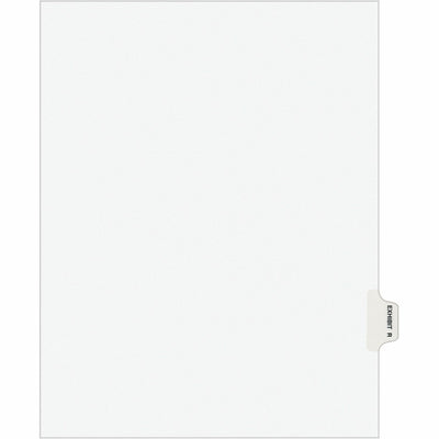 Avery Individual Legal Exhibit Dividers - Style, White, 1 Pack, AVE01388
