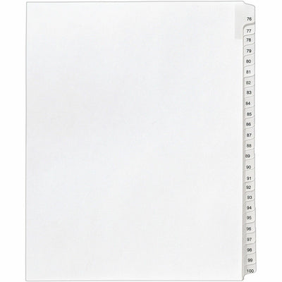Avery Allstate Style Collated Legal Dividers, White, 1 Set — view 1