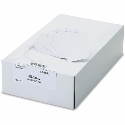Avery Marking Tags, Strung, 3-1/4" x 1-15/16", 1,000 Tags ), White, 1000 / Box — view 1