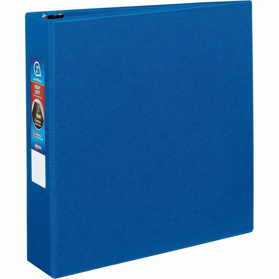 Avery Heavy-duty Binder - One-Touch Rings - DuraHinge, Blue, 8 1/2" Width x 11" Length, 6EA/CT — view 1