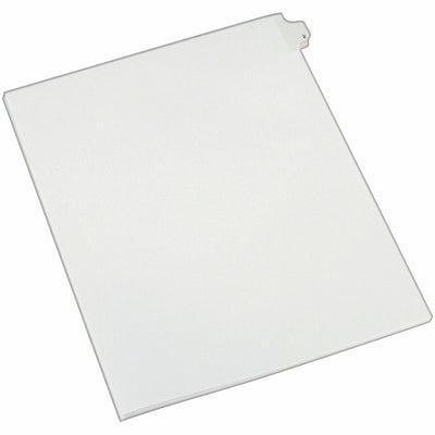 Avery Alllstate Style Individual Legal Dividers, White, 8.50" Width x 11" Length, 1 Pack — view 1