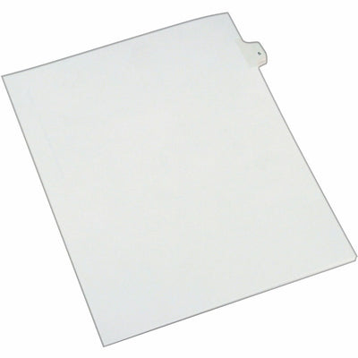 Avery Alllstate Style Individual Legal Dividers, White, 8.50" Width x 11" Length, 1 Pack — view 1