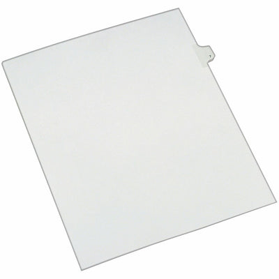 Avery Alllstate Style Individual Legal Dividers, White, 8.50" Width x 11" Length, 1 Pack — view 1
