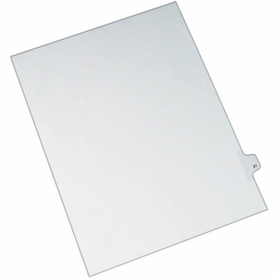 Avery Alllstate Style Individual Legal Dividers, White, 8.50" Width x 11" Length, 1 Pack, AVE82219