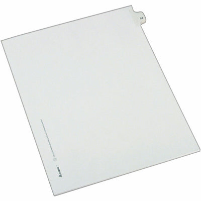Avery Alllstate Style Individual Legal Dividers, White, 8.50" Width x 11" Length, 1 Pack, AVE82222