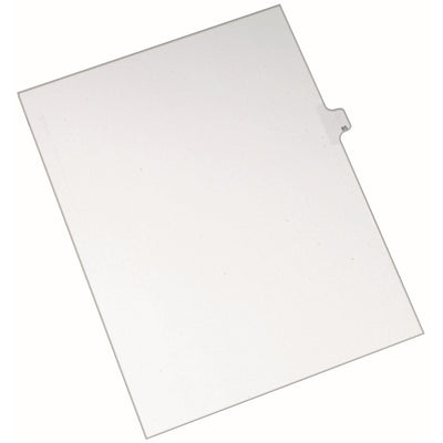Avery Alllstate Style Individual Legal Dividers, White, 8.50" Width x 11" Length, 1 Pack, AVE82283