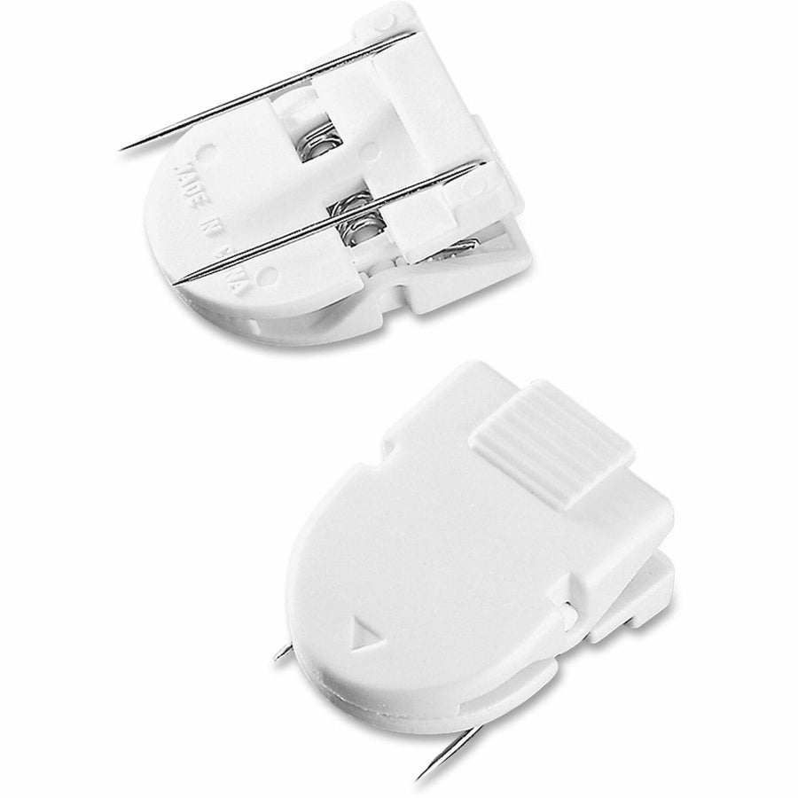 Advantus Panel Wall Clips, White, 20 / Box — view 1