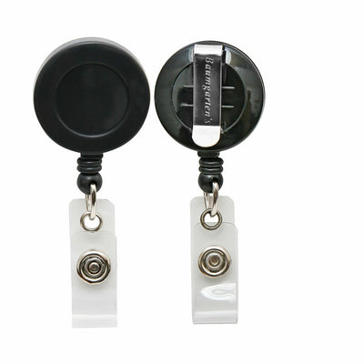 Baumgartens SICURIX Badge Holder, Black, 25 / Box — view 1