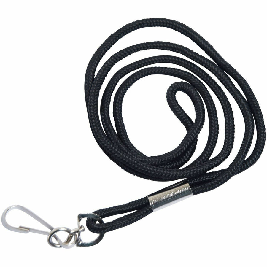 Baumgartens SICURIX Standard Rope Lanyard, Black, 12 / Pack — view 1