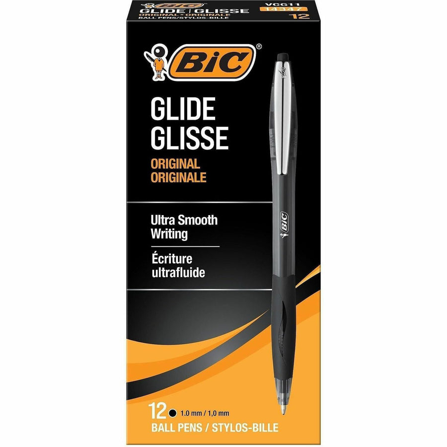 BIC Glide Retractable Pens, 1 Dozen — view 1
