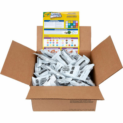 Crayola One-Color Model Magic Classpack, White, 75, Clean Handling, 75 / Carton, CYO236001