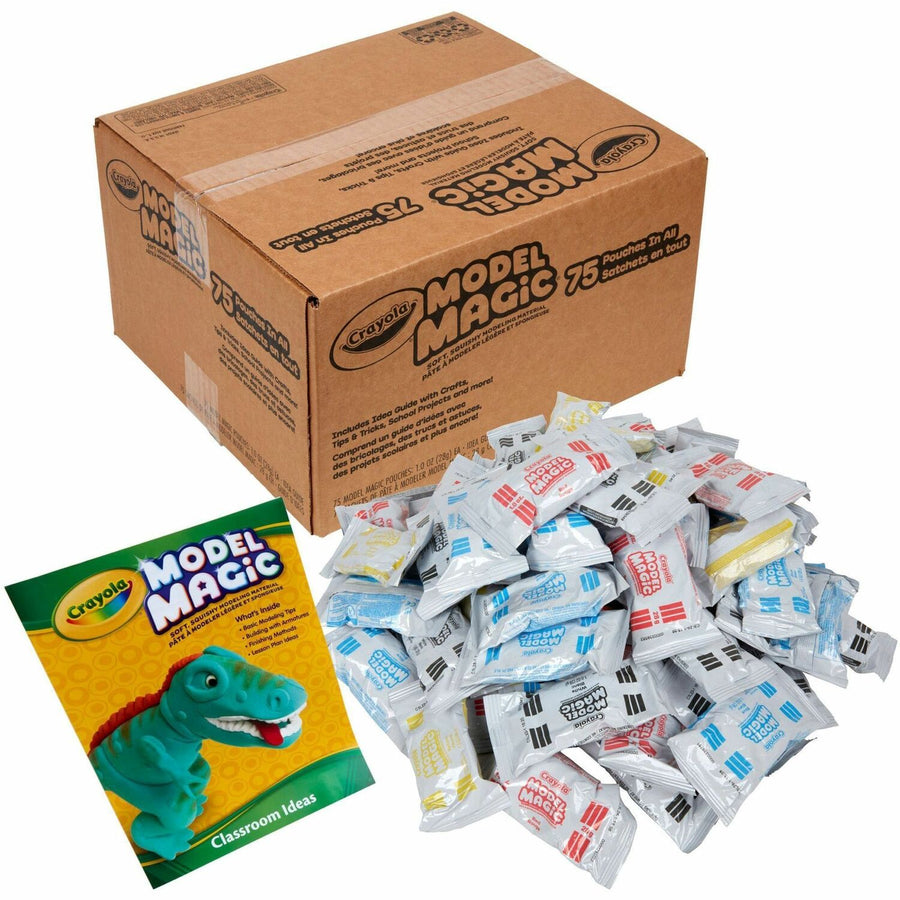 Crayola 4-Color Model Magic Classpack, Primary, 75, 75 / Carton, CYO236002