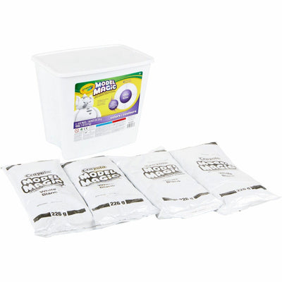 Crayola Model Magic Modeling Clay, White, 1 Box, CYO574400