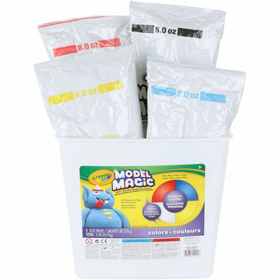 Crayola Model Magic Modeling Material, Assorted, 1 Box, CYO574415