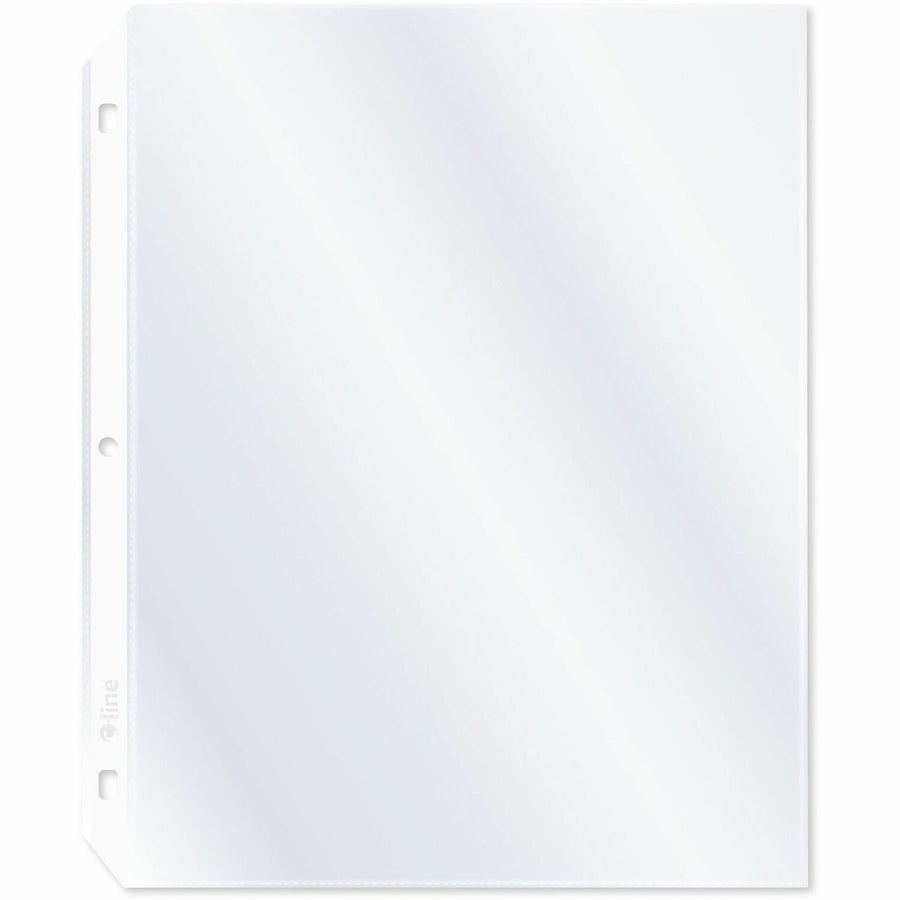 C-Line High-Capacity Top-Loading Sheet Protectors, 8.5" Width x 11" Length, Clear, Polypropylene, Heavyweight, 25 / Box, CLI62020