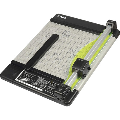 Carl Heavy-Duty Metal Base 12" Paper Trimmer, Gray, 3EA/CT — view 1