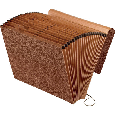 TOPS Pendaflex Recycled Expanding File, Red, 6EA/CT — view 1