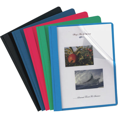 TOPS Oxford Letter Report Cover, Assorted, 8 1/2" Width x 11" Length, 25 / Box — view 1