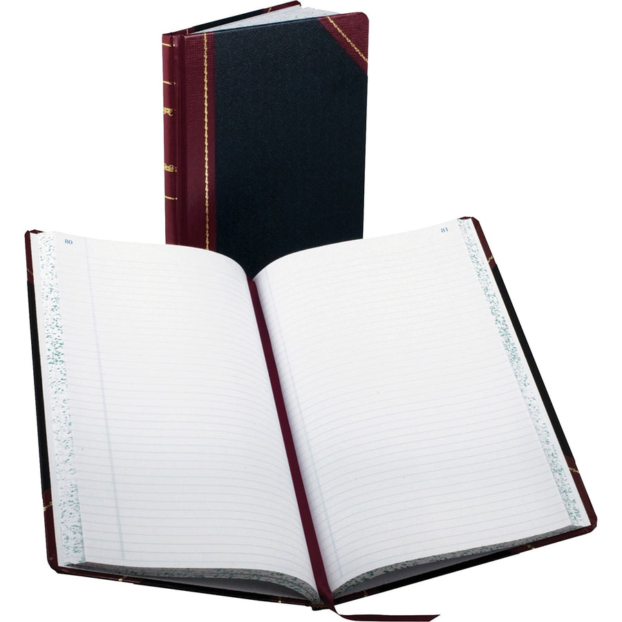 TOPS Boorum & Pease Boorum 9 Series Record Rule Account Books, Red, 8.62" Width x 14.12" Length, /BX 6BX/CT — view 1