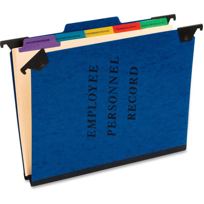 TOPS Pendaflex 1/3 Tab Cut Recycled Hanging Folder, Blue, 9 1/2" Width x 11 3/4" Length, 10EA/CT — view 1