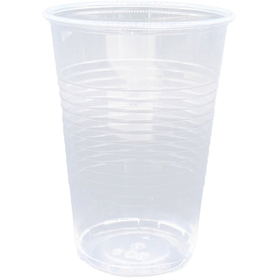 Genuine Joe 9 oz Transparent Beverage Cups, Clear, 12 / Carton, GJO10434