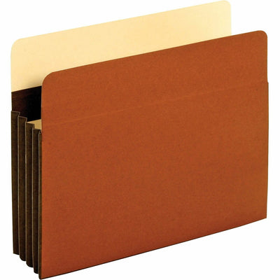 TOPS Pendaflex Letter Recycled Expanding File, Brown, 8 1/2" Width x 11" Length, 25 / Box, PFXC1524EHD