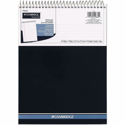 ACCO Mead Premium Wirebound College Ruled Legal Pads, 8 1/2" x 11 3/4", MEA59882