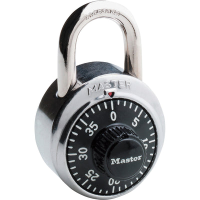 Master Lock Combination Lock, Steel, MLK1500D