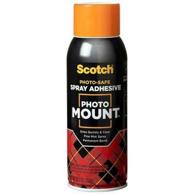 3M Scotch Photo Mount Spray Adhesive, Clear, 12EA/CT — view 1