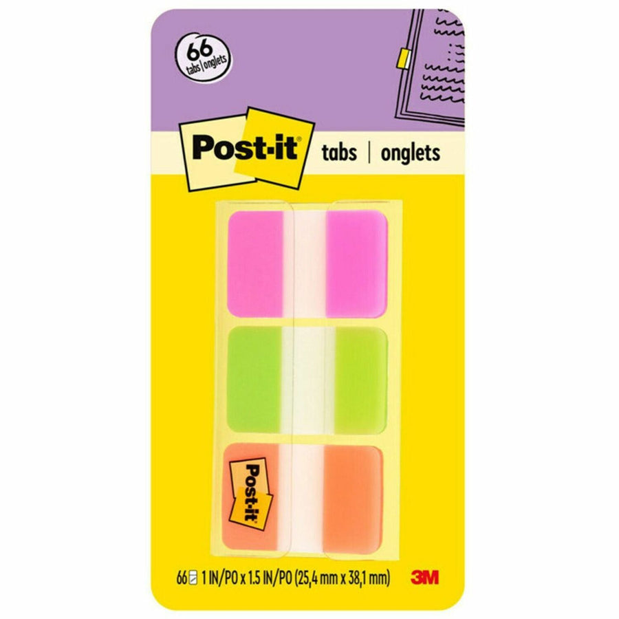 Post-it® Durable Tabs, Purple, Reusable, 1 / Pack, MMM686-PGO