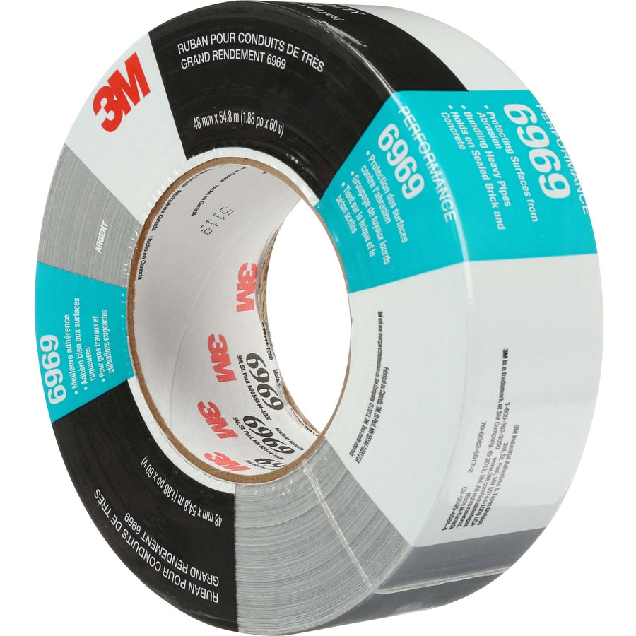 3M Heavy-duty Duct Tape, Silver, 1 Roll — view 1