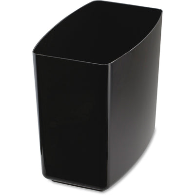 Officemate 2200 Series Wastebasket, Black, 5 gal, 6EA/CT — view 1