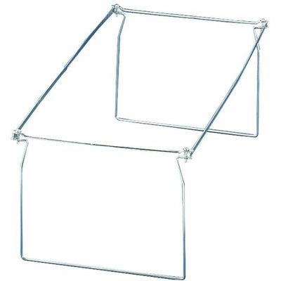 Officemate Hanging Folder Frames, Stainless Steel, 6 / Box — view 1