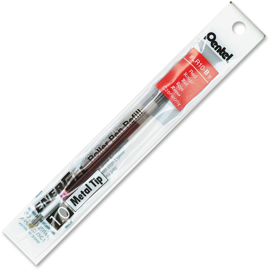 EnerGel Liquid Gel Pen Refills, Red, PENLR10-B