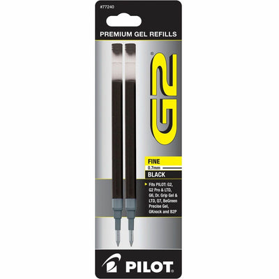 Pilot G2 Premium Gel Ink Pen Refills, 2 / Pack, PIL77240