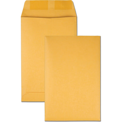 Quality Park 6 x 9 Catalog Mailing Envelopes, Kraft, 100 / Box, QUA40767
