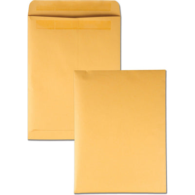Quality Park 9 x 12 Catalog Envelopes with Self-Seal Closure, Kraft, 100 / Box, QUA43567