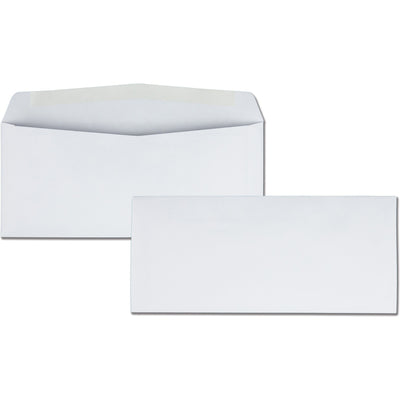 Quality Park No. 10 Business Envelopes, White, 500 / Box, QUA90020
