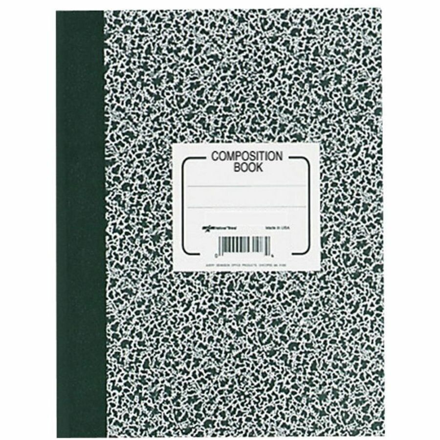 Rediform College Rule Composition Book, 8.375" x 11", Sewn, 80, Subject, RED43-481